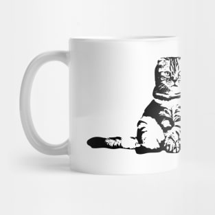 Scottish Fold - The Model Cat Minimalist Mug